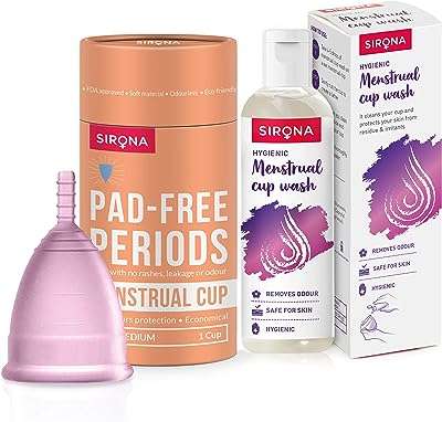 Coupe menstruelle réutilisable sirona pour femme parfum rose moyen 100. Ne cherchez plus, DIAYTAR COTE D'IVOIRE  est la boutique en ligne qu'il vous faut pour trouver tout ce dont vous avez besoin à petit prix ! Du petit électroménager aux articles de mode tendance en passant par les dernières technologies, explorez notre vaste catalogue et réalisez de véritables bonnes affaires !