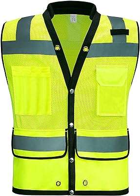 Gilet de sécurité haute visibilité lohaspro en maille réfléchissante avec poches zippées pour hommes. Un large choix, des prix imbattables, c'est ce que vous offre DIAYTAR COTE D'IVOIRE . Avec des produits discount pour tous les besoins, de la maison à l'électroménager, de l'informatique à la mode et aux gadgets, notre boutique en ligne va au-delà de vos attentes pour vous proposer des produits abordables sans compromis sur la qualité.