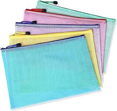 Dossier a4 paquet de 5 fichiers de documents en maille dossier de portefeuille. DIAYTAR COTE D'IVOIRE  - Votre source incontournable de produits discount pour la maison, l'électroménager, l'informatique, la mode et les gadgets. Nous sommes fiers de vous offrir une sélection variée à des prix exceptionnels. Parcourez notre boutique en ligne dès maintenant et trouvez les meilleures affaires!