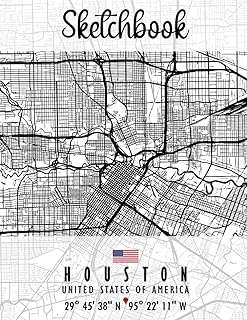 Carnet de croquis : houston map usa | excellent cadeau personnalisé pour dessiner. DIAYTAR COTE D'IVOIRE  vous offre un large éventail de produits discount adaptés à tous les budgets. Faites des bonnes affaires sur une sélection d'articles pour la maison, l'électroménager, l'informatique, la mode et les gadgets. Profitez de nos prix cassés et découvrez une nouvelle façon de faire des économies sans sacrifier la qualité !