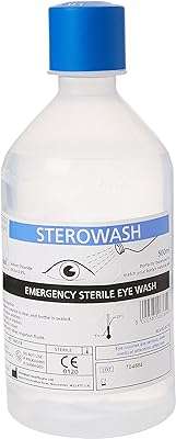 Solution de lavage oculaire sterwash 500 ml. Explorez DIAYTAR COTE D'IVOIRE  et découvrez une variété impressionnante de produits discount pour la maison, l'électroménager, l'informatique et la mode. Avec des offres irrésistibles et une livraison rapide, faites des économies tout en obtenant des produits de qualité.