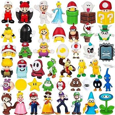 Mario bros. super mary princess tortue champignon orang outan ensemble de 48. DIAYTAR COTE D'IVOIRE : votre partenaire idéal pour des achats en ligne abordables et variés. Parcourez notre large sélection de produits discount, des appareils électroménagers aux vêtements et accessoires de mode, en passant par les gadgets dernier cri. Faites des économies sans compromettre la qualité grâce à DIAYTAR COTE D'IVOIRE !