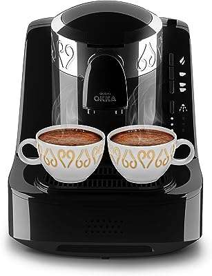 Machine à café turque okka argent et noir. Faites des économies sur tous vos achats avec DIAYTAR COTE D'IVOIRE . Notre boutique en ligne vous propose des articles de qualité à prix cassés, que ce soit pour votre maison, l'électroménager, l'informatique ou encore la mode. Ne cherchez plus ailleurs, les meilleures offres discount sont chez nous !