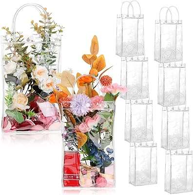 Sacs cadeaux réutilisables en pvc transparent sac de courses avec poignées pour mariage. Découvrez DIAYTAR COTE D'IVOIRE, la boutique en ligne qui vous propose une large gamme de produits discount, de l'électroménager à la mode en passant par l'informatique. Bénéficiez de prix avantageux et d'une expérience de shopping en ligne pratique et économique.