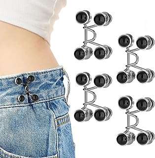 4 épingles à boutons de jean bouton de jean détachable pour pantalon. Chez DIAYTAR COTE D'IVOIRE, nous croyons que le shopping discount ne devrait pas signifier sacrifier la qualité. Parcourez notre boutique en ligne pour trouver des prix imbattables sur une large sélection de produits, allant de l'électroménager à la mode. Achetez malin avec DIAYTAR COTE D'IVOIRE  !