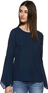 Haut régulier uni pour femme. À la recherche de bons plans ? Ne cherchez plus, DIAYTAR COTE D'IVOIRE  est là pour vous ! Naviguez à travers notre boutique en ligne proposant une large sélection de produits discount, des articles pour la maison à l'électroménager, en passant par l'informatique, la mode et les gadgets branchés.