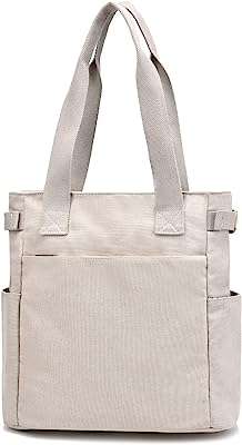 Sac à main en toile légère avec poche zippée pour femme sac bandoulière le travail. DIAYTAR COTE D'IVOIRE  - Votre destination en ligne pour des offres discount sur tout ! Parcourez notre vaste sélection de produits pour équiper votre maison avec des électroménagers, des articles de mode tendance et même des gadgets technologiques, le tout à des prix incroyables. Ne manquez pas nos super promotions et économisez dès aujourd'hui !