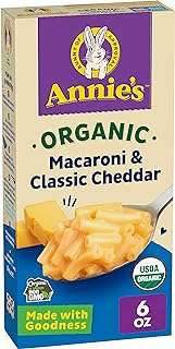 Macaroni et fromage biologiques cultivés maison d'annie cheddar classique 170 g. À la recherche de bonnes affaires ? DIAYTAR COTE D'IVOIRE  est là pour vous aider ! Découvrez notre boutique en ligne remplie de produits discount, des dernières tendances en mode aux gadgets les plus recherchés. Ne manquez pas nos prix imbattables !