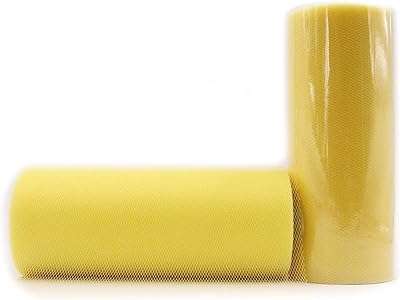 Rouleau de tulle sanbo 6" x 25 mètres (75 pieds) décoration. Découvrez DIAYTAR COTE D'IVOIRE, votre boutique en ligne incontournable pour des affaires discount. Profitez de nos multiples catégories allant des articles pour la maison aux gadgets dernier cri, en passant par la mode à petits prix. Faites-vous plaisir sans vous ruiner avec notre sélection variée !