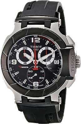 Montre chronographe tissot t race pour homme avec cadran noir et bracelet en caoutchouc. Vous voulez dépenser moins tout en obtenant plus ? DIAYTAR COTE D'IVOIRE  est là pour vous ! Profitez de nos offres exceptionnelles sur une large gamme de produits, allant des articles ménagers à l'électroménager, en passant par les gadgets et la mode. Faites des économies sans compromettre la qualité.