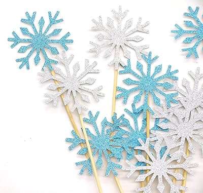 Confettis ! décorations pour cupcakes en forme de flocon de neige la reine des neiges. Bienvenue chez DIAYTAR COTE D'IVOIRE, votre destination de choix pour dénicher des bonnes affaires en ligne. Explorez notre sélection de produits discount allant des indispensables de la maison aux dernières nouveautés informatiques et mode, et profitez de notre engagement à vous offrir des prix compétitifs.