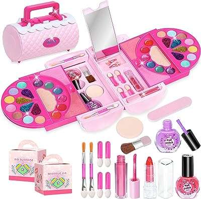 Ensemble de maquillage beauté pour enfants 58 pièces ensemble réaliste lavable avec boîte. DIAYTAR COTE D'IVOIRE  - Votre destination en ligne pour des affaires incroyables. Rendez-vous sur notre site et découvrez un choix sensationnel de produits discount, qu'il s'agisse de l'électroménager indispensable, de l'informatique à la pointe ou des dernières tendances en matière de mode.