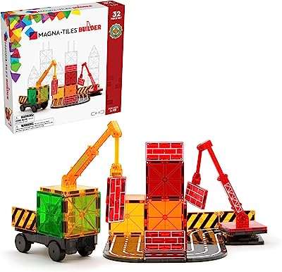 Magna tiles builder ensemble de construction magnétique de 32 pièces la marque. DIAYTAR COTE D'IVOIRE  - Votre destination en ligne pour des achats malins. Explorez notre catalogue diversifié de produits discount, des indispensables du quotidien aux dernières tendances. Faites des économies tout en vous garantissant la satisfaction grâce à nos offres attractives et notre engagement envers un rapport qualité-prix exceptionnel.