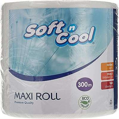 Rouleau d'essuie tout géant simple épaisseur soft 'n cool de 300 m. Besoin de dépenser moins sans renoncer à la qualité ? DIAYTAR COTE D'IVOIRE  est là pour vous ! Explorez notre catalogue en ligne et découvrez une multitude de produits discount pour la maison, l'électroménager, l'informatique et la mode, qui répondront à tous vos besoins tout en respectant votre budget.
