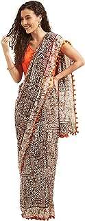 Sari georgette avec chemisier wominsta pour femme (ti1425 marron et blanc_taille. DIAYTAR COTE D'IVOIRE  vous offre un large choix de produits discount, allant des appareils électroménagers dernier cri aux vêtements à la mode en passant par les gadgets les plus innovants. Faites vos achats en ligne en toute simplicité et bénéficiez de prix avantageux pour équiper votre maison avec style, sans vous ruiner.