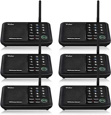 Système d'interphone domestique sans fil lulu portée de 5 280 pieds. DIAYTAR COTE D'IVOIRE  - votre source incontournable de produits discount en ligne. Avec notre sélection diversifiée allant de la maison à l'électroménager, de l'informatique à la mode, profitez de tarifs défiant toute concurrence. Faites des économies intelligentes et commandez dès maintenant !