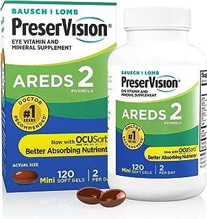 Complément alimentaire presser vision areds 2 vitamines et minéraux en gel. Faites des économies sans sacrifier la qualité avec DIAYTAR COTE D'IVOIRE  ! Notre boutique en ligne généraliste propose une variété de produits discount, incluant des appareils électroménagers de pointe, des gadgets à la pointe de la technologie et des articles tendance pour la maison et la mode.