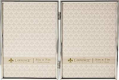 Lawrence frames cadre photo simple en métal à double charnière 5". Faites des affaires exceptionnelles sur DIAYTAR COTE D'IVOIRE ! Avec notre large éventail de produits discount, allant des articles de décoration intérieure aux appareils électroniques, en passant par les jouets pour enfants et les produits de santé, vous êtes assurés de trouver tout ce dont vous avez besoin à des prix imbattables.