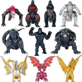 Ensemble de 10 figurines d'action godzilla contre kong dinosaur shin ultima. DIAYTAR COTE D'IVOIRE  est votre complice pour des achats malins. Explorez notre boutique en ligne et dénichez des affaires incroyables sur une gamme variée de produits, allant de l'informatique à la maison en passant par la mode. Optez pour des produits de qualité à prix discount, sans compromis.