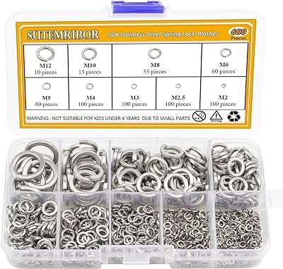 Assortiment sotmaribor en acier inoxydable 304 600 pièces 9 tailles  . Faites des économies sans sacrifier la qualité sur DIAYTAR COTE D'IVOIRE, votre boutique en ligne discount ultime. Découvrez notre sélection soigneusement choisie de produits dans divers domaines, allant de l'informatique à la mode, et bénéficiez de prix imbattables. Faites-vous plaisir tout en respectant votre budget chez nous.