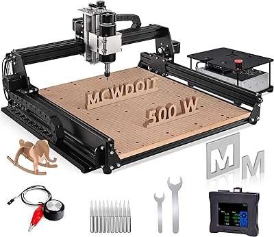 Machine de gravure de broche de routeur cnc 500w 4540 430*390*90mm zone de travail pour la sculpture. Faites des économies sur tous vos achats en ligne avec DIAYTAR COTE D'IVOIRE, la référence en termes de boutique en ligne discount. Parcourez notre large gamme de produits allant de la maison à l'électroménager, de l'informatique à la mode et des gadgets, et trouvez tout ce dont vous avez besoin à des prix incroyables. Profitez de nos offres exclusives et commandez dès maintenant pour une livraison rapide à votre porte.