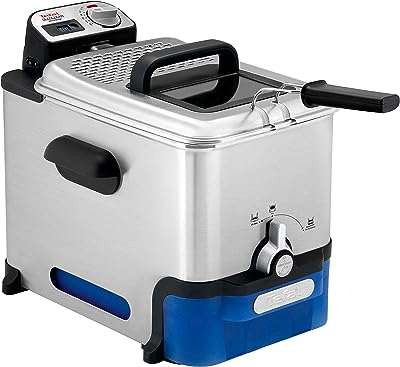 Friteuse semi professionnelle tefal oleclean pro gris bleu 12 kg 6 portions. Besoin de faire des économies ? Faites confiance à DIAYTAR COTE D'IVOIRE, la boutique en ligne discount idéale pour toutes vos envies. Parcourez notre gamme complète de produits, allant de la maison à l'électroménager, de l'informatique à la mode et aux gadgets, et découvrez des offres irrésistibles. Achetez en toute confiance, car la satisfaction de nos clients est notre priorité absolue.