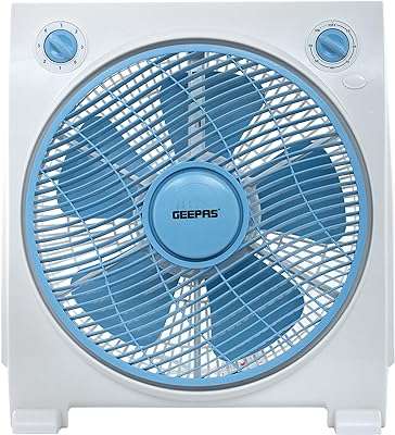 Geepas gf21113 ventilateur de boîte de 12 pouces 3 vitesses minuterie. DIAYTAR COTE D'IVOIRE  est le paradis des bonnes affaires ! Trouvez tout ce dont vous avez besoin pour votre maison, de l'informatique à l'électroménager, à des prix défiant toute concurrence. Ne manquez pas nos offres incroyables et profitez de la livraison rapide pour recevoir vos achats directement chez vous.