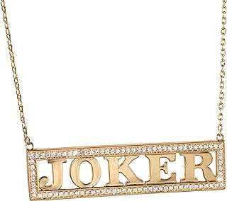 Collier unisexe joker harley quinn de la collection noble or taille. Faites des économies avec DIAYTAR COTE D'IVOIRE, votre boutique en ligne discount préférée. Parcourez notre sélection complète d'articles allant des équipements électroménagers aux produits informatiques en passant par la mode et les gadgets. Profitez de nos promotions régulières et découvrez des prix incroyables sans jamais sacrifier la qualité.
