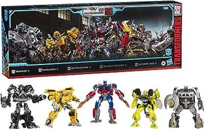 Transformers studio 1 movie coffret de jeu 15e anniversaire avec 5. DIAYTAR COTE D'IVOIRE  - La boutique en ligne qui rend les bonnes affaires accessibles à tous. Parcourez notre sélection de produits discount, de l'électroménager pratique à la mode abordable, tout en profitant de notre engagement envers la qualité. Ne payez plus trop cher pour ce dont vous avez besoin, faites vos achats malins chez nous !