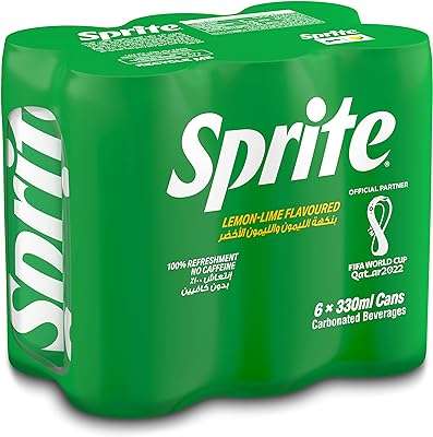 Canettes de boissons gazeuses sprite regular 330 ml (paquet de 6). DIAYTAR COTE D'IVOIRE  est le paradis des bonnes affaires ! Trouvez tout ce dont vous avez besoin pour votre maison, de l'informatique à l'électroménager, à des prix défiant toute concurrence. Ne manquez pas nos offres incroyables et profitez de la livraison rapide pour recevoir vos achats directement chez vous.