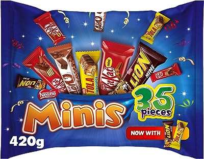 Mini barres de chocolat nestlé 4200 g 1. Découvrez DIAYTAR COTE D'IVOIRE, votre nouveau repère en ligne pour des achats malins à prix réduit. Parcourez notre catalogue diversifié de produits discount, allant de l'électroménager à l'informatique, en passant par la mode et les gadgets. Obtenez les meilleures offres sans sacrifier la qualité, le tout dans le confort de votre foyer.