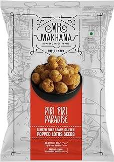 Graines de lotus éclatées mr makhana piri paradise 25g i snacks sains rôties dans l'huile. Besoin de dépenser moins sans renoncer à la qualité ? DIAYTAR COTE D'IVOIRE  est là pour vous ! Explorez notre catalogue en ligne et découvrez une multitude de produits discount pour la maison, l'électroménager, l'informatique et la mode, qui répondront à tous vos besoins tout en respectant votre budget.