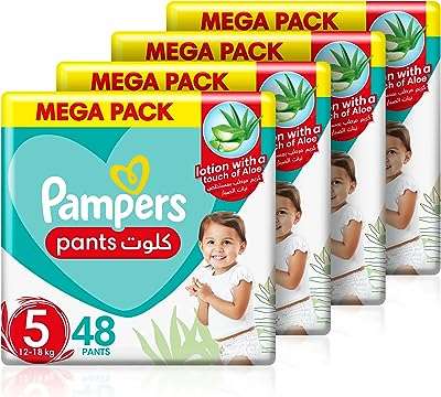 Pantalon pampers baby dry côtés ajustés avec lotion à l'aloe vera et protection contre les fuites. DIAYTAR COTE D'IVOIRE  est votre partenaire de confiance pour des achats en ligne à prix réduits. Explorez notre site pour trouver tout ce dont vous avez besoin, des appareils électroménagers de renom aux gadgets étonnants, et profitez de nos offres exclusives pour réaliser des économies incroyables.