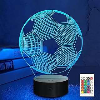 Lumières de football led 3d avec télécommande usb rvb modifiables cadeaux d'anniversaire de noël. DIAYTAR COTE D'IVOIRE, le paradis du shopping en ligne à prix discount ! Naviguez à travers notre large gamme de produits discount soigneusement sélectionnés pour votre maison, votre cuisine, votre dressing et bien plus encore. Faites de bonnes affaires et offrez-vous les dernières tendances à petits prix, tout en restant à l'affût des nouveautés.