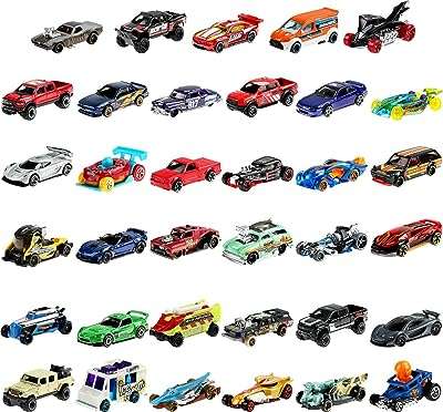 Lot de 36 voitures hot wheels plusieurs véhicules wheels modernes et classiques. Faites des bonnes affaires en un clic avec DIAYTAR COTE D'IVOIRE  ! Notre boutique en ligne généraliste vous propose une large gamme de produits discount, de l'électroménager à l'informatique en passant par la mode et les gadgets. N'attendez plus pour économiser et équiper votre maison à prix réduits, sans compromis sur la qualité !