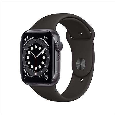 Apple watch series 6 (gps 44 mm) boîtier en aluminium gris sidéral avec bracelet. DIAYTAR COTE D'IVOIRE  - votre destination en ligne pour des achats discount sans compromis sur la qualité. Parcourez notre assortiment diversifié de produits, allant des équipements informatiques conviviaux aux articles de mode tendance en passant par les indispensables de la maison, et faites des économies sur tous vos besoins.