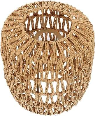 Abat jour de plafonnier en rotin : abat jour de plafond à motif de corde. Faites des économies sans compromis sur la qualité avec DIAYTAR COTE D'IVOIRE . Notre boutique en ligne propose une variété de produits discount de la maison à l'électroménager, en passant par l'informatique et les accessoires de mode. Soyez à l'affût des offres spéciales et des remises exceptionnelles pour réaliser de bonnes affaires !