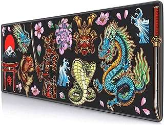 Grand tapis de souris de jeu à bords cousus motif samouraï japonais antidérapant avec clavier. Vous recherchez des produits discount à prix cassés ? DIAYTAR COTE D'IVOIRE  est là pour vous ! Découvrez notre catalogue en ligne et trouvez tout ce dont vous avez besoin, de l'électroménager aux articles pour la maison, en passant par l'informatique, la mode et les meilleurs gadgets du moment. Faites des économies sans compromettre votre style !