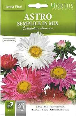 Graines de mélange d'aster de haute qualité (astro simples in mix) (fabriquées en italie) par hortos. Faites des économies sur tous vos achats avec DIAYTAR COTE D'IVOIRE . Notre boutique en ligne vous propose des articles de qualité à prix cassés, que ce soit pour votre maison, l'électroménager, l'informatique ou encore la mode. Ne cherchez plus ailleurs, les meilleures offres discount sont chez nous !