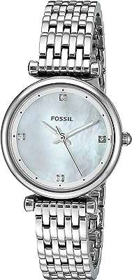 Montre à trois aiguilles fosil carli mini pour femme quartz en acier. Bienvenue chez DIAYTAR COTE D'IVOIRE, le paradis des bonnes affaires en ligne ! Découvrez une large gamme de produits discount pour équiper votre maison, trouver l'électroménager de vos rêves, vous divertir avec des gadgets innovants, et compléter votre garde-robe avec des vêtements à la pointe de la mode, le tout à des prix défiant toute concurrence.