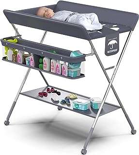 Table à langer portable babylicious pliable avec roulettes station hauteur réglable ceinture de sécurité. DIAYTAR COTE D'IVOIRE, votre destination incontournable pour des produits discount de qualité. Que vous recherchiez des articles pour la maison, l'électroménager, l'informatique, la mode ou les gadgets, notre boutique en ligne saura répondre à tous vos besoins sans vous ruiner !