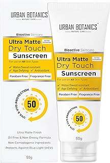 Crème solaire ultra mate au toucher sec urbanbotanics spf 50 pa+++. Exprimez votre style sans dépenser une fortune avec DIAYTAR COTE D'IVOIRE . Découvrez notre collection de vêtements tendance à prix discount, des dernières innovations de la mode aux classiques intemporels. Soyez à la mode sans vous ruiner, seulement avec DIAYTAR COTE D'IVOIRE .