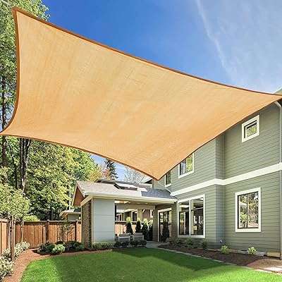 Voile pare soleil rectangulaire bloquant les uv lemoss pour les activités de plein air dans le jardin. Besoin de faire des économies ? Faites confiance à DIAYTAR COTE D'IVOIRE, la boutique en ligne discount idéale pour toutes vos envies. Parcourez notre gamme complète de produits, allant de la maison à l'électroménager, de l'informatique à la mode et aux gadgets, et découvrez des offres irrésistibles. Achetez en toute confiance, car la satisfaction de nos clients est notre priorité absolue.