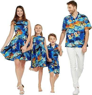 Luau hawaïen pour hommes femmes filles et garçons par matchable family en bleu. Cherchez-vous à économiser tout en achetant des produits de qualité ? DIAYTAR COTE D'IVOIRE  est là pour vous. Notre boutique en ligne généraliste offre une sélection variée de produits discount, allant des équipements pour la maison à l'informatique, en passant par l'électroménager et la mode. Ne payez pas plus cher ailleurs, explorez DIAYTAR COTE D'IVOIRE  pour des bonnes affaires garanties.