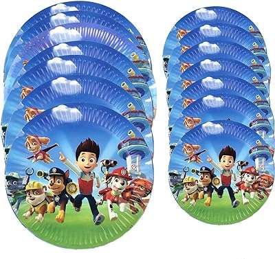Assiettes paw patrol highland 20 pièces fournitures de fête d'anniversaire pour enfants. Découvrez DIAYTAR COTE D'IVOIRE, la boutique en ligne qui vous propose une large gamme de produits discount, de l'électroménager à la mode en passant par l'informatique. Bénéficiez de prix avantageux et d'une expérience de shopping en ligne pratique et économique.
