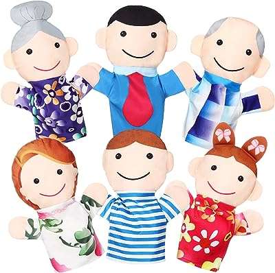6 pièces de marionnettes à main en peluche douce de style familial mignonnes pour enseignants. DIAYTAR COTE D'IVOIRE  révolutionne le shopping en ligne avec sa vaste sélection de produits discount. Trouvez tout ce dont vous avez besoin pour votre maison, des équipements électroménagers aux gadgets high-tech, en passant par les dernières tendances de la mode. Avec DIAYTAR COTE D'IVOIRE, vous pourrez faire des économies tout en profitant de produits de qualité. N'attendez plus et découvrez les avantages de notre boutique en ligne généraliste.