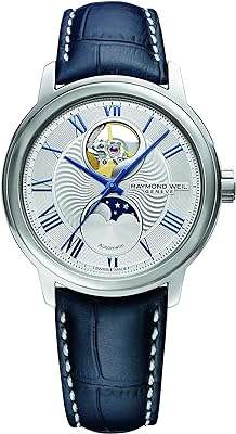 Montre automatique raymond weil (2240 stc 00655) gris clair. DIAYTAR COTE D'IVOIRE  - La boutique en ligne qui rend le shopping abordable! Découvrez notre sélection de produits discount, comprenant des équipements informatiques, des appareils électroménagers, des vêtements tendance et bien plus encore, tous à des prix défiant toute concurrence.