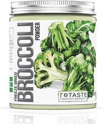 Poudre de brocoli retaste superaliment vert lyophilisé un seul ingrédient. DIAYTAR COTE D'IVOIRE  vous offre toutes les bonnes affaires sur un seul site. Découvrez notre sélection de produits discount pour la maison, l'électroménager, l'informatique et la mode. Bénéficiez de nos prix imbattables et trouvez les articles de qualité que vous recherchez, sans vous ruiner !