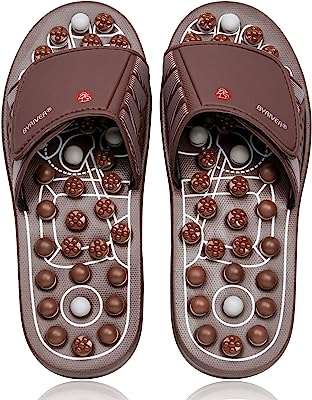 Pantoufles de massage des pieds d'acupression bayriver fasciite plantaire tongs d'intérieur en jade. DIAYTAR COTE D'IVOIRE  - Votre destination en ligne pour des achats malins. Avec notre sélection de produits discount, allant de la maison à l'électronique, de la mode à l'informatique, vous pouvez économiser tout en comblant vos besoins. Ne manquez pas nos offres spéciales et réalisez des économies considérables dès aujourd'hui!