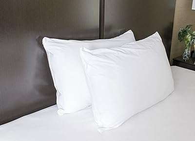 Protège oreiller d'hôtel imperméable (lot de 2) avec fermeture éclair polycoton tc. Découvrez DIAYTAR COTE D'IVOIRE, la référence en ligne pour des achats discount. Trouvez tout ce dont vous avez besoin, des articles de maison aux dernières innovations technologiques, sans vous ruiner. Avec notre sélection variée et nos prix compétitifs, vous êtes sûr de trouver les meilleures affaires.